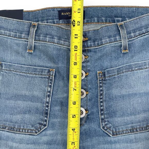 Ramy Brook Cindy High Rise Flare Jeans Size 30 Button Fly Light Wash NWT $245 - Picture 11 of 12